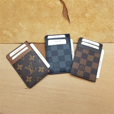 lv mini card holder|Luxury Leather Goods for Men: Wallets, Card Holders & More.